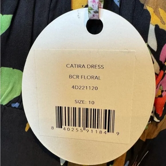 Floral Black Dress - Picture 5 of 5